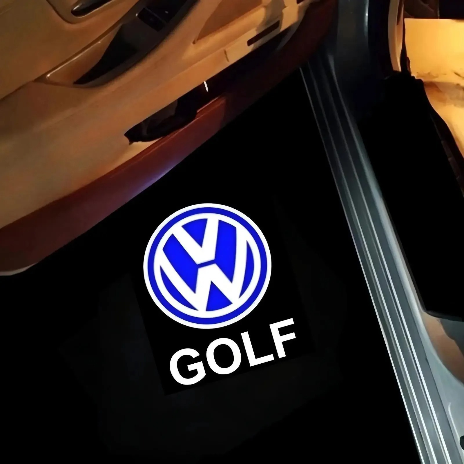 Aplicable a la lámpara de bienvenida Volkswagen Golf 7 Passat B6 B7 B8 B9 CC Tiguan Speedster lámpara de puerta LED
