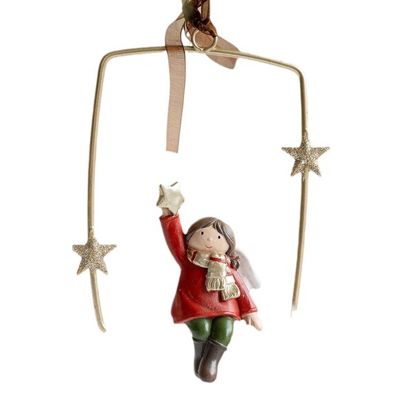 Christmas retro three dimensional small bell