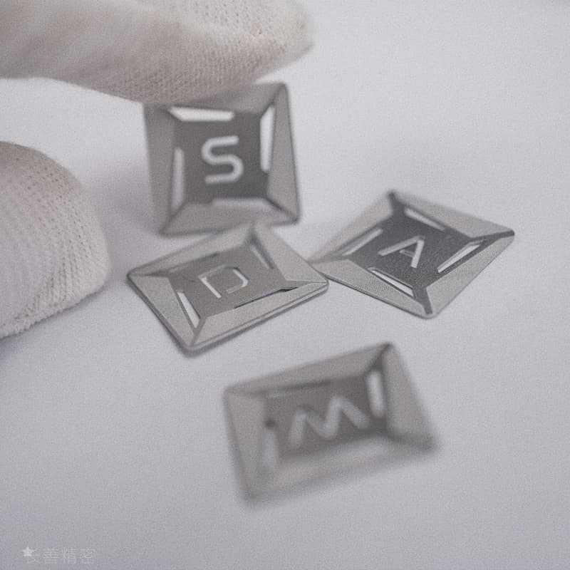 长善 精密激光切割 1.0mm不锈钢 方形长条孔对外加工