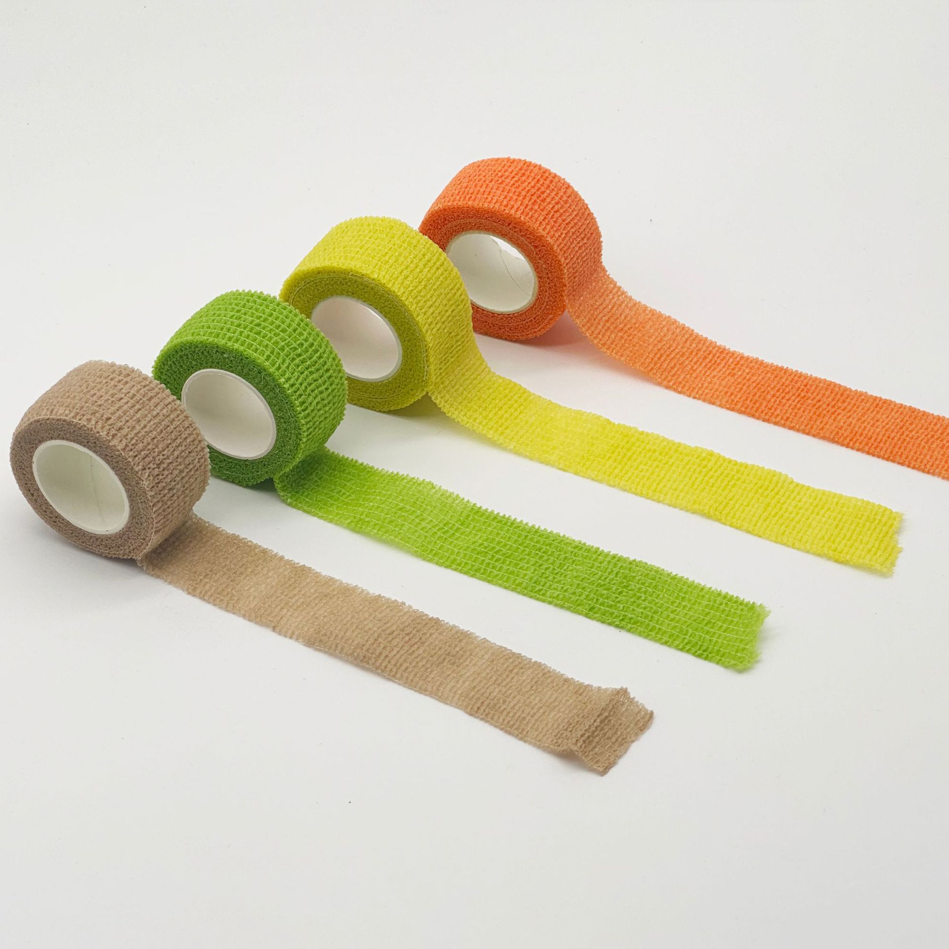 Banda de dedo estudiantil de color sólido combinación de escritura protector de dedos antidesgaste mano adhesiva antidesgaste anticapullo autoadhesivo protector de dedos corbata