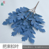 24 years of haze blue wedding decoration fake flower hotel photography flower wall flower arrangement welcome area