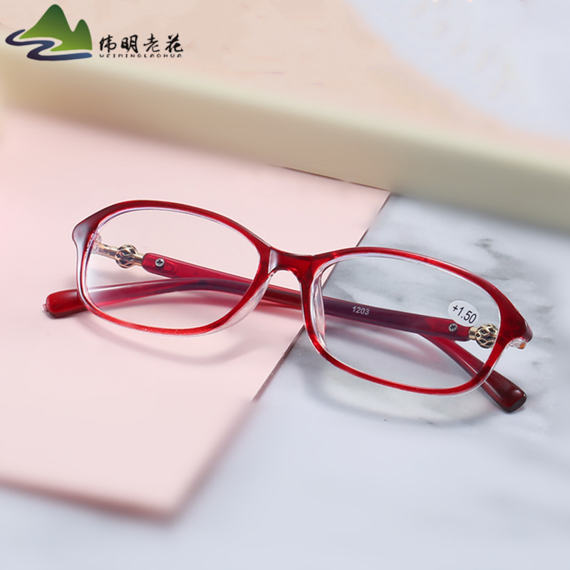 Stylish and Elegant Reading Glasses for Women, Blue Light Blocking Reading Glasses with High-End Metal Accessories, One-Time Shipping Style