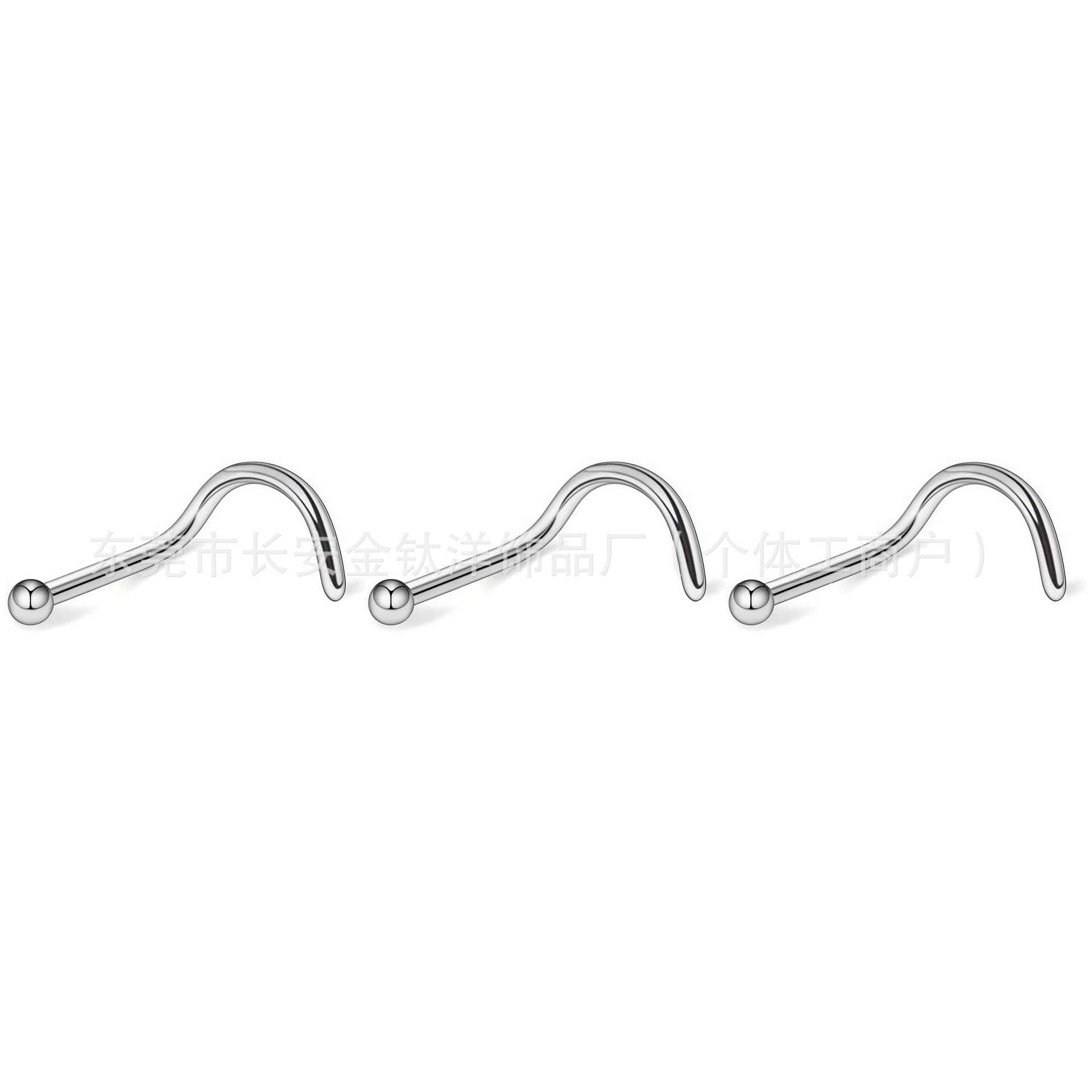 Labret piercing jewelry detail image