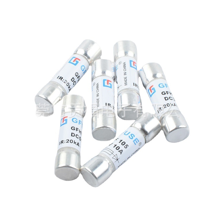 厂家产销售光伏熔断器1000V直流保险丝陶瓷高压光伏保险丝
