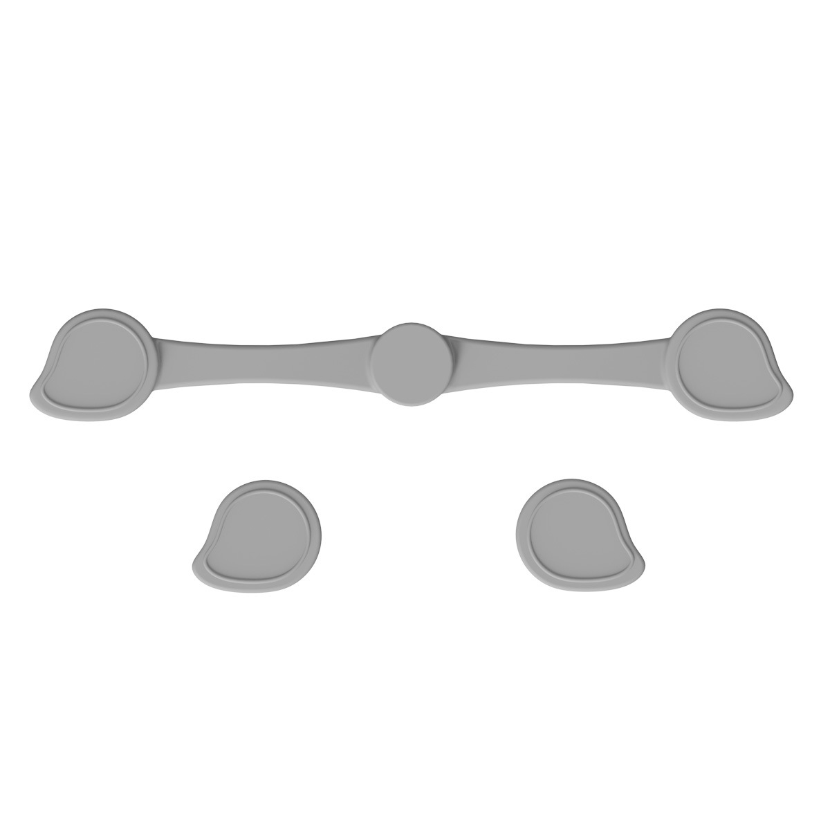 물방울 스타일 - 회색