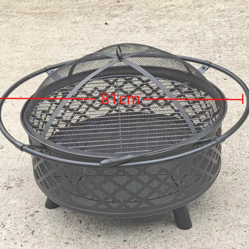 囲炉裏でお茶を煮るストーブ全セットオーブン屋外庭オーブン暖房テーブルバーベキューグリル屋外グリル