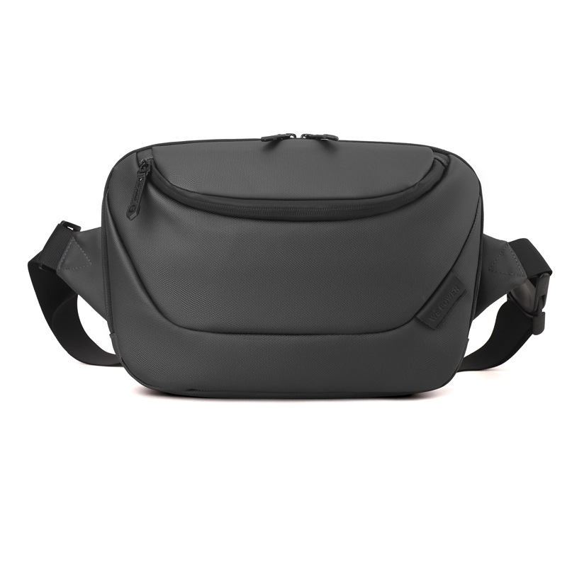 WEPOWER nuevo tipo de bolso de pecho a prueba de agua de gran capacidad, bolso de hombro casual de viaje diario, bolso de cintura para hombres