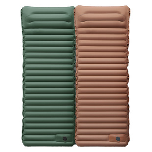 New outdoor camping step-on automatic portable inflatable bed beach mat picnic mat folding TPU air cushion