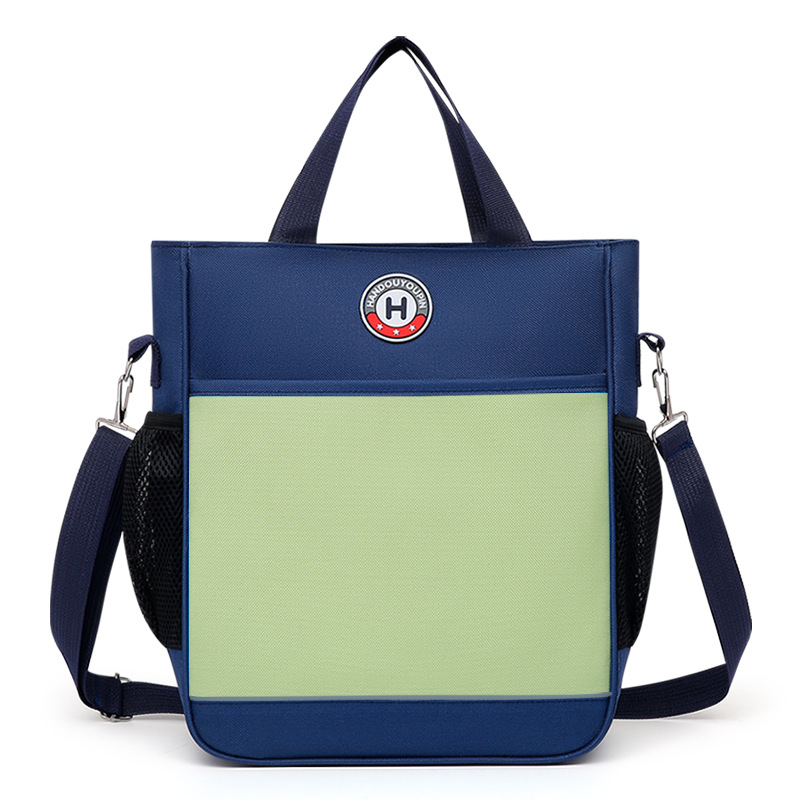 Bolsa de impresión personalizada logotipo de estudiantes de primaria bolsas de reparación de lecciones de entrenamiento de niños portátiles impresión personalizada