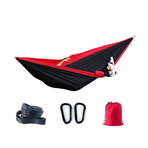 Outdoor leisure nylon hammock tied rope swing