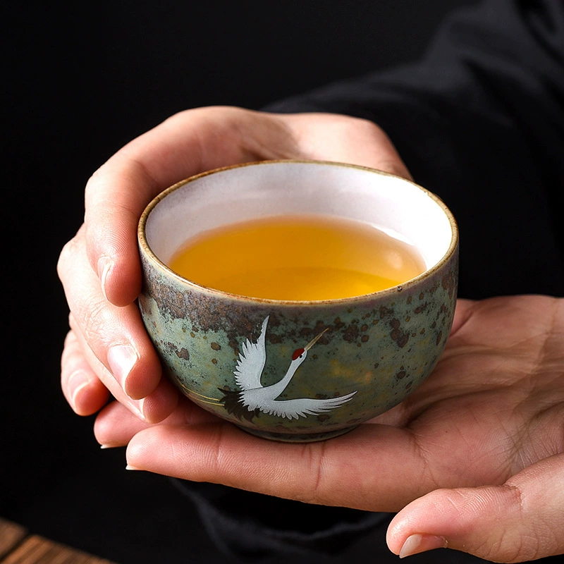 Retro creative ceramic tea cup, tea set