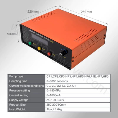 Avtomobil diaqnostika alətləri Pump Tester Car Diagnostic Instrument