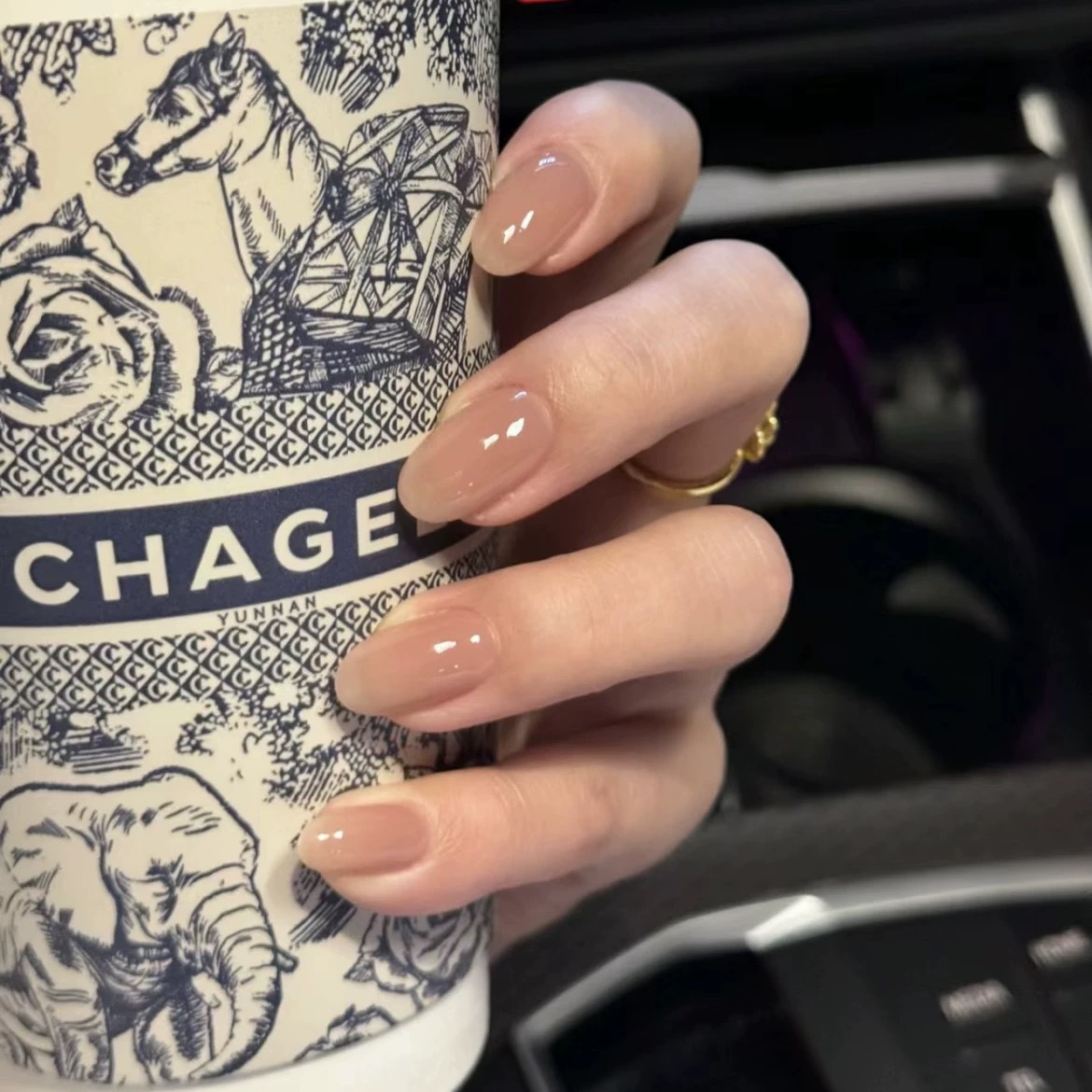 Temperamento de manicure desnudo, brillante, suave, versátil, puro deseo de sentir la atmósfera, blanquear, usar productos terminados de uñas