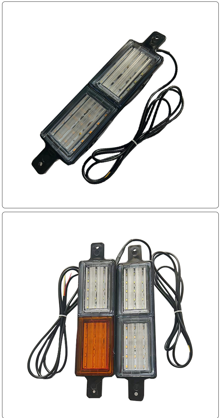 Spot Modified Car Side Warning Light Truck Brake Steering Led Warning Side Light