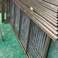 铝合金隐形护栏阳台飘窗精装公寓防护网异形护窗栏杆不生锈钢丝网