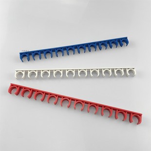 Pvc Row Buckle Electrician Threading Pipe U-Shaped Plastic Fixed Water Pipe 162010 Bit Row Assembly Clip Force Code