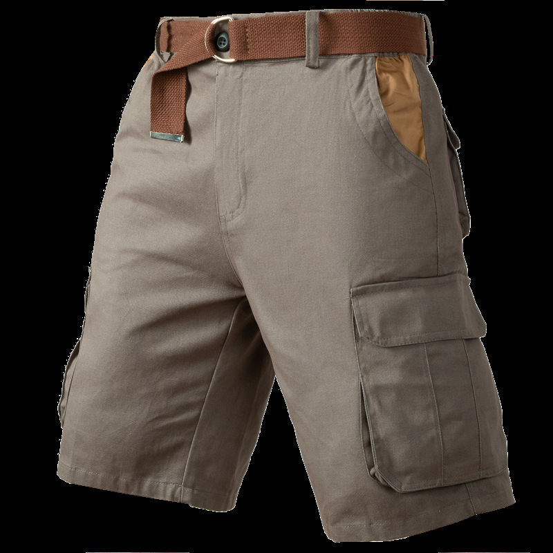 Pantalones cortos para hombres de comercio exterior de exportación más pantalones casuales sueltos Pantalones rectos intermedios pantalones de verano para hombres