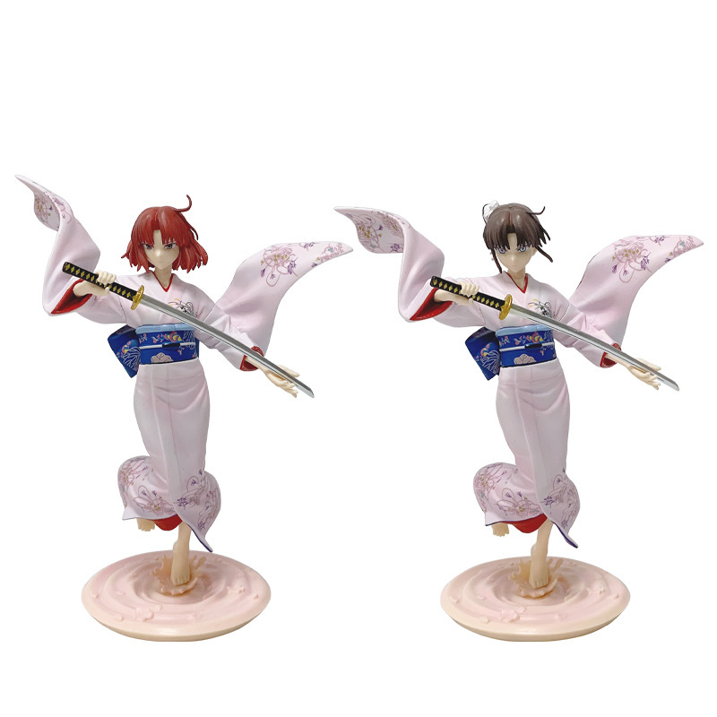 空の境界アニメ式和服美少女フィギュアモデル車のデスクトップ装飾品風景卸売|undefined