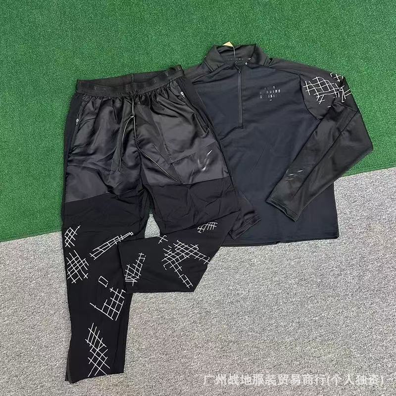 Explosión transfronteriza de un tipo idéntico de tecnología de prevención de tres secado rápido tela casual tela cremallera deportiva de protección solar pantalones de hombre