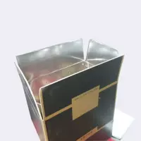 Холодильная коробка для свежих продуктов с принтом, изолированная коробка из воловьей кожи, картонная коробка для замороженных продуктов, коробка для хранения фруктов, картонная цветная коробка