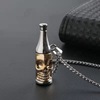 Necklace stainless steel, retro metal pendant hip-hop style, European style