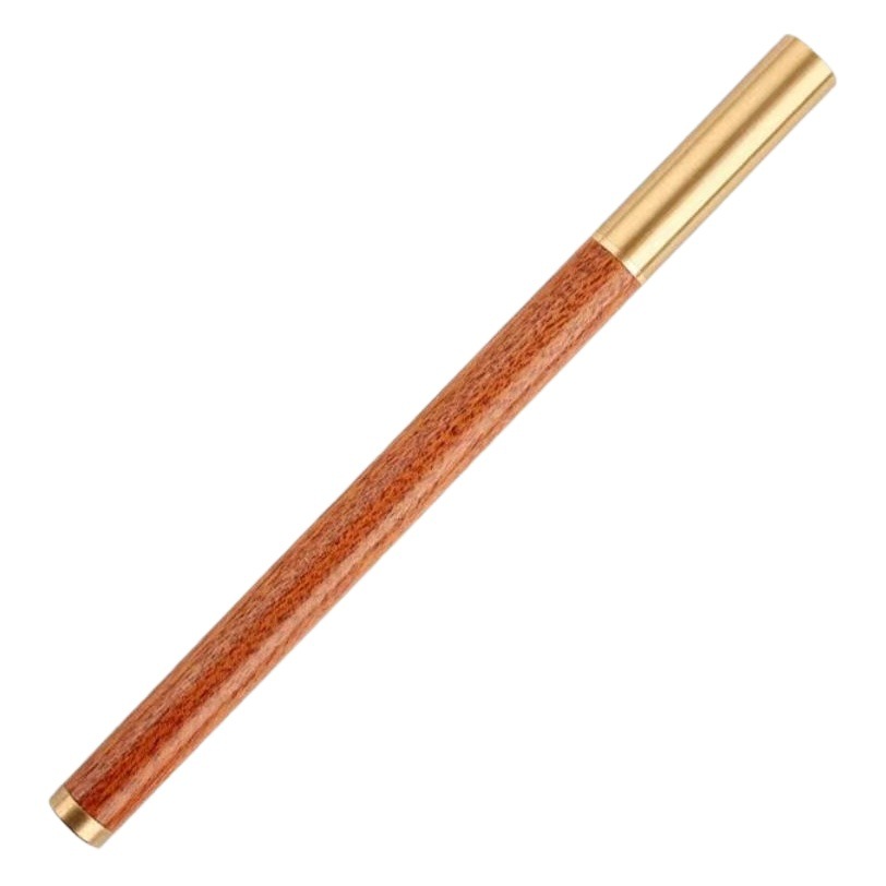 Brass Rosewood pen Ebony signature pen creative wooden gel pen business cultural creative gift set LOGO