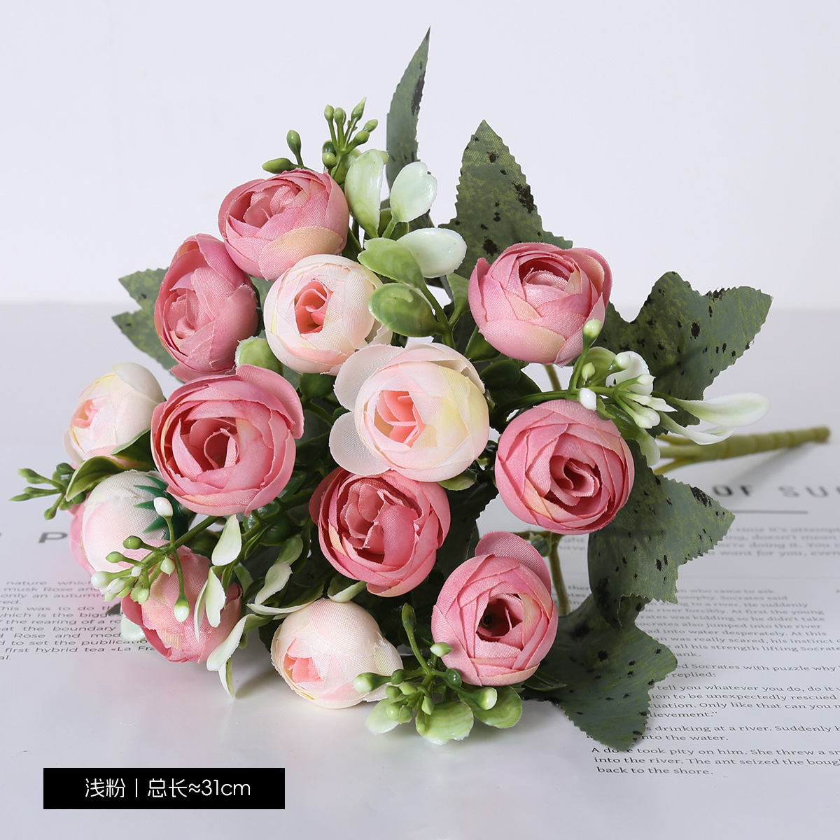 Pequeña píldora de té (rosa claro)
