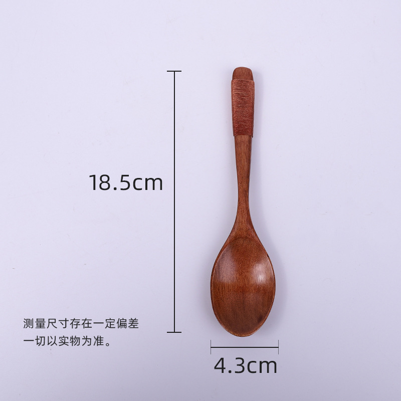 다크 브라운 와이어 아이언 후크 스푼