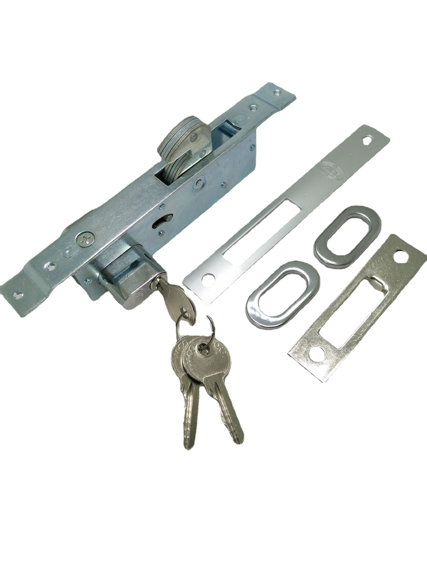 Puerta de aleación de aluminio del sur de China y cerradura de ventana puerta de vidrio cerradura de piso empuje cerradura de la puerta ventilador alto 41055 tipo cerradura de la puerta cerradura antirrobo