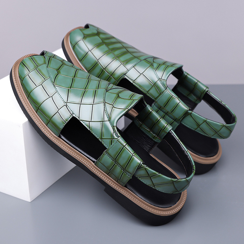 2025 Cross-Border Large Size Sandals for Men British Outdoor Short Boots for Men Breathable Casual Shoes for Men