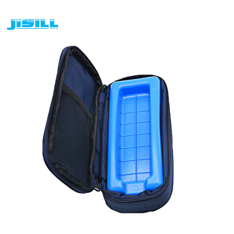 Los fabricantes de Jisi venden en stock amazon paquete de aislamiento de insulina de venta caliente caja fría caja de hielo de insulina
