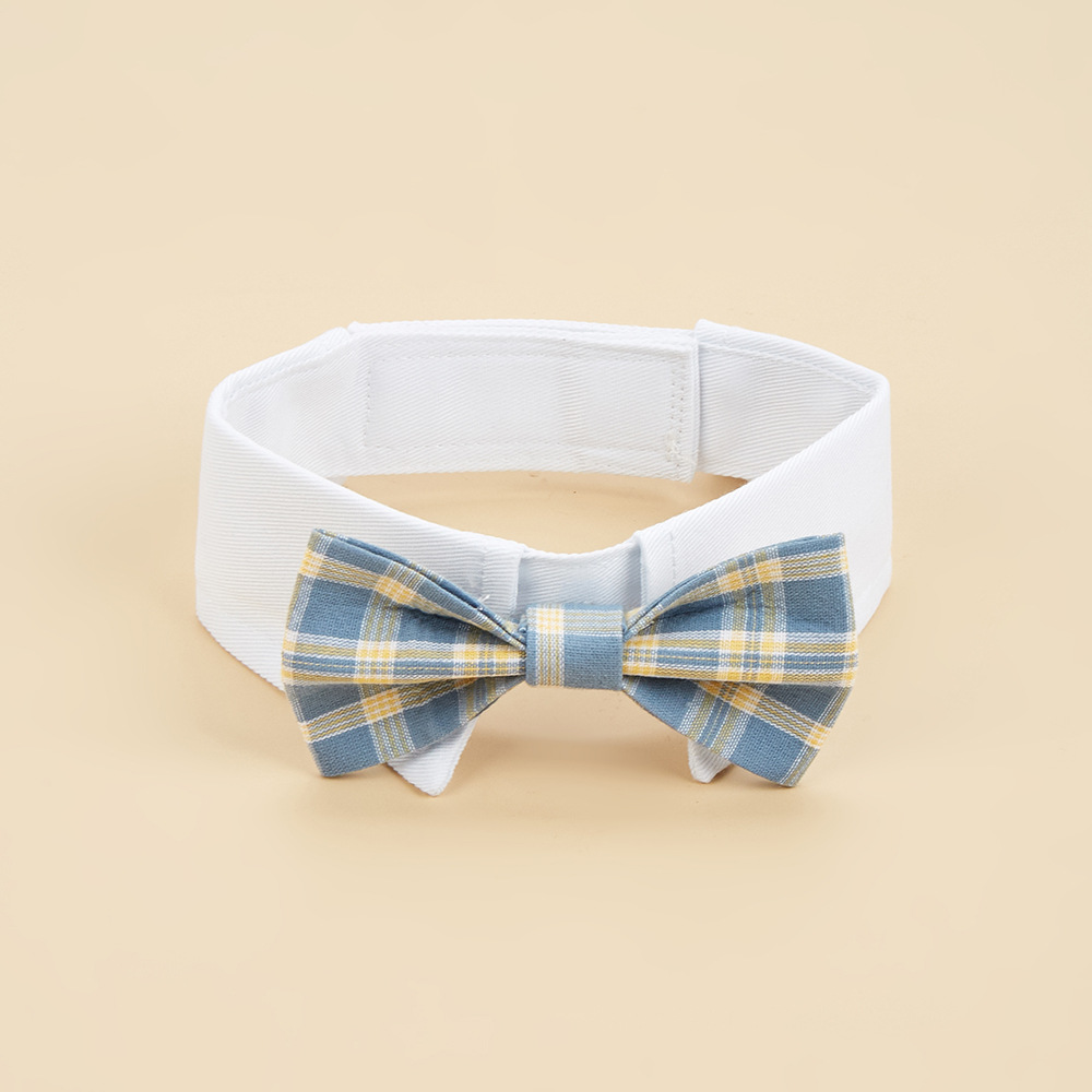 Tanpopo transfronterizo nuevo producto multicolor guapo mascota corbata velcro ajustable mascota accesorios arco