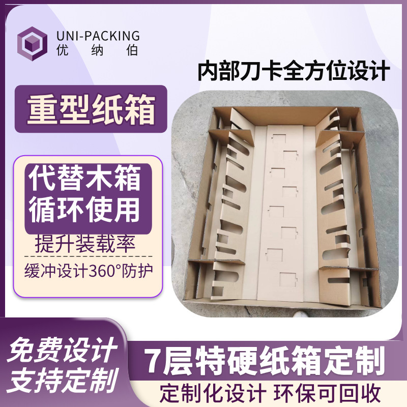 重型纸箱7层特硬纸箱美卡包装特大汽车零部件包装箱厂家物流纸箱|undefined
