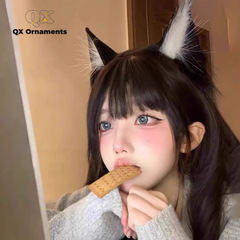 子猫プローブ猫耳ヘアバンド猫cos耳ぬいぐるみヘアアクセサリーかわいいヘアピンロリータKCヘッドバンドヘアアクセサリー