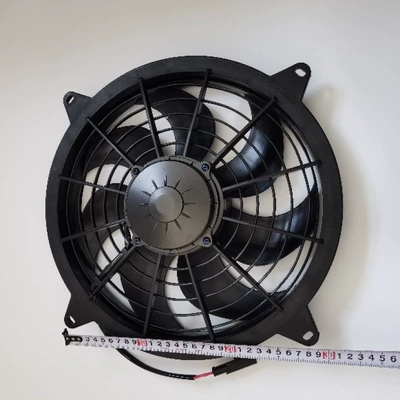 Suitable for 266 Suction Seven-Blade 24V Car Cooling Fan, Bus Top Air Conditioning Water Tank Cooling Fan (Fan)