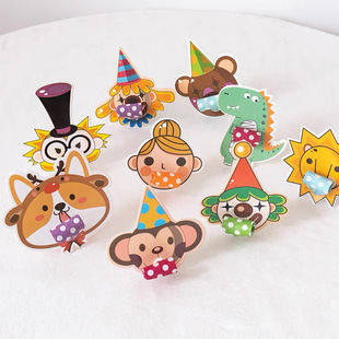 Children's birthday party cartoon kindergarten blowing dragon cheer toy blowing dragon roll whistle trumpet blowing props