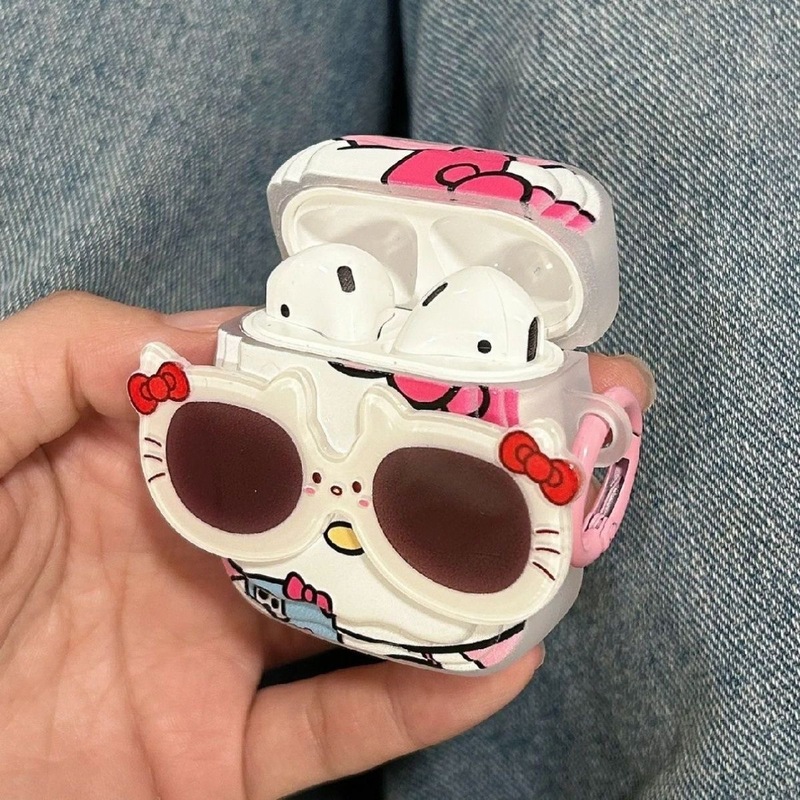 かわいい女の子の新しい高颜値は華強北リンゴ騒音2025男性無線bluetoothイヤホンアニメモデルを適用している|undefined