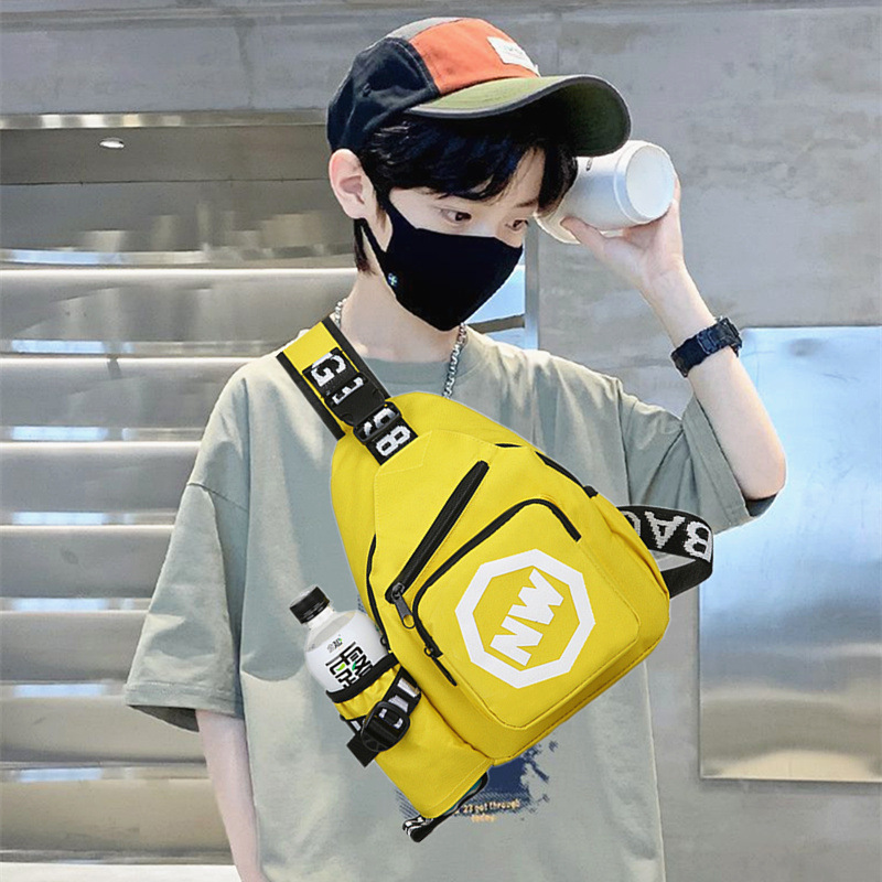 Nuevos bolsos de pecho para niños de moda masculinos y femeninos, bolsos de hombro para bebés, bolsos de hombro para niños, bolsos de hervidor de agua ligeros al por mayor