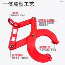 ✅起重托盘夹钻板夹木托夹钳批发1T3t5吨集装箱牵引器木箱夹具夹