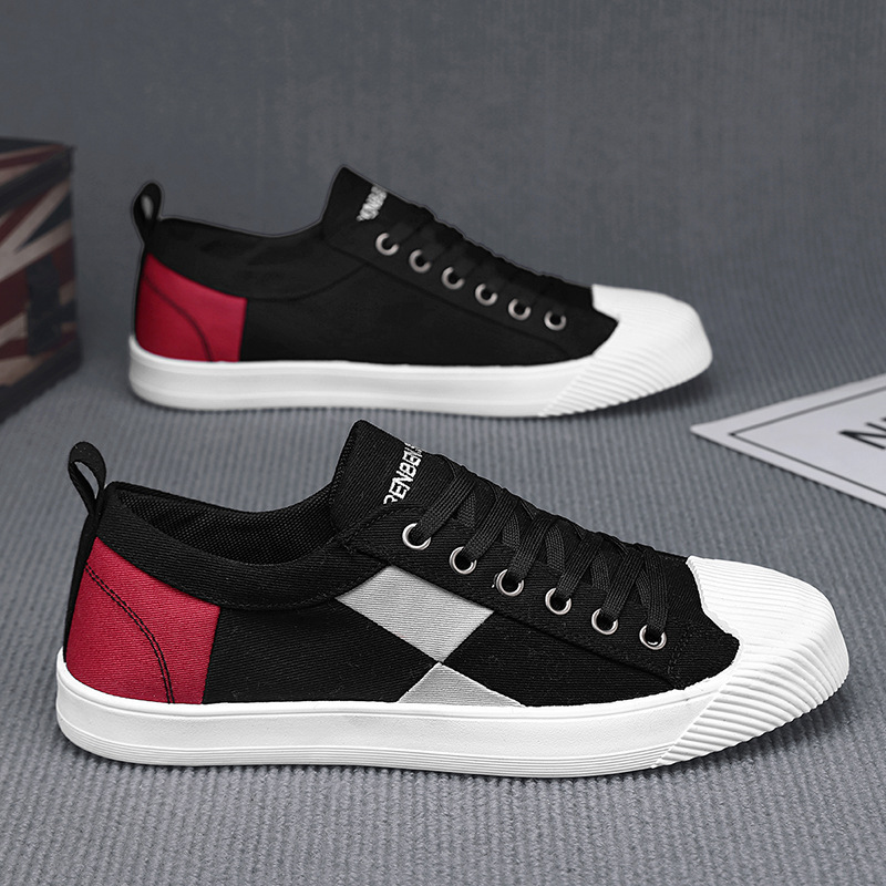 Las nuevas zapatillas de deporte de corte bajo de los hombres se pueden usar en cuatro estaciones, cómodas, transpirables, simples y elegantes, ligeras y de todo fósforo