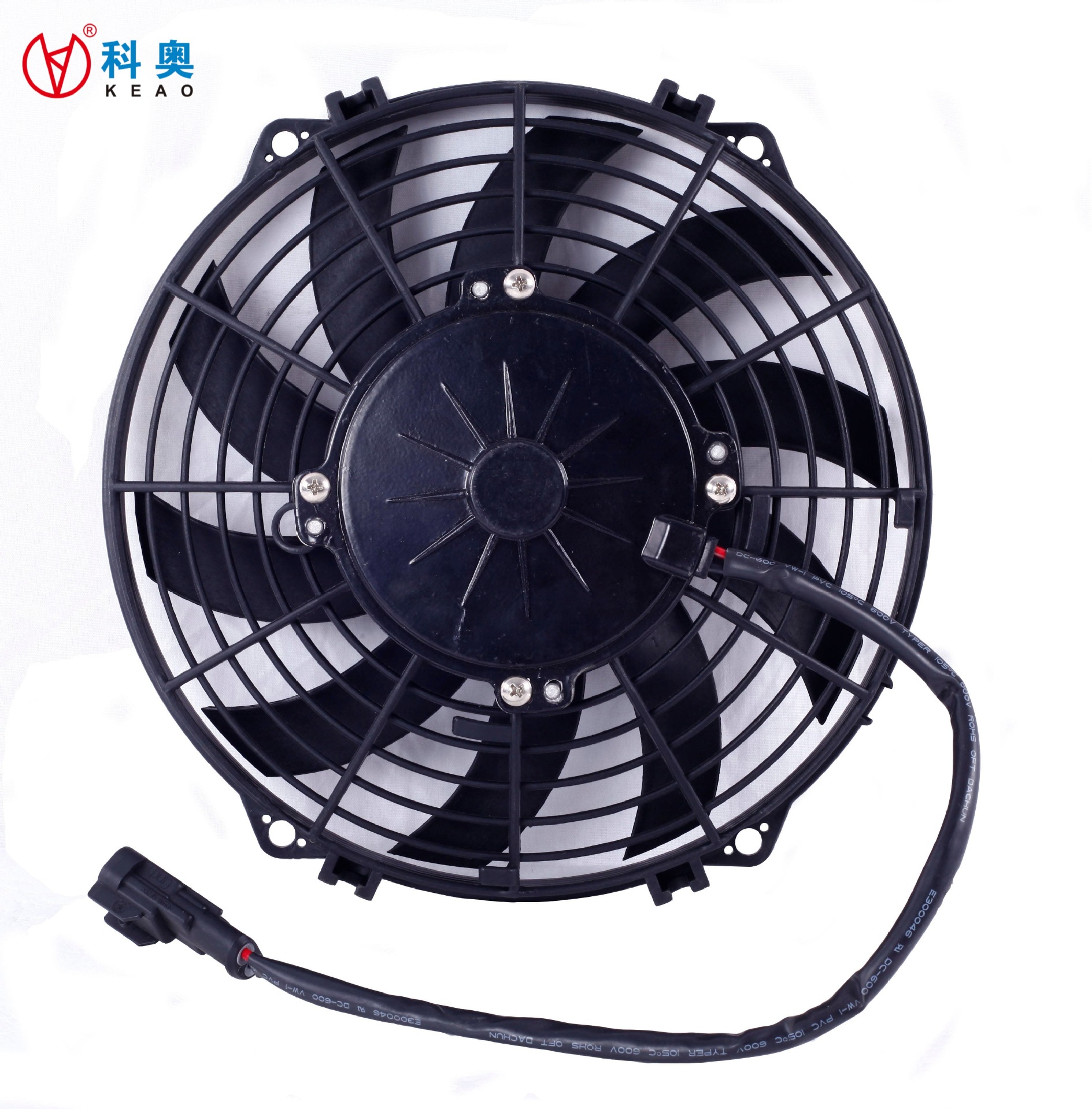 9inch Air Suction Car Condenser Fan Electronic Fan Radiator Fan Klnf273F