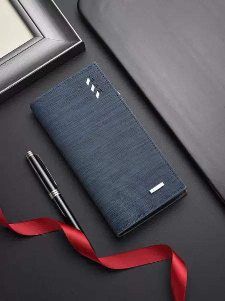 New Men's Ultra-Thin Wallet, Business Casual Long Clutch Bag, Multi-Card Slots, Large Capacity Coin Purse, Tiktok Dropshipping