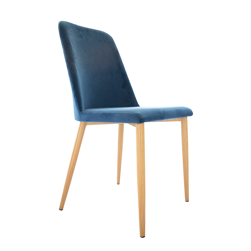 Silla de comedor nórdica, silla de respaldo simple, silla de comedor de lujo, silla de comedor de hotel, silla de mesa, taburete