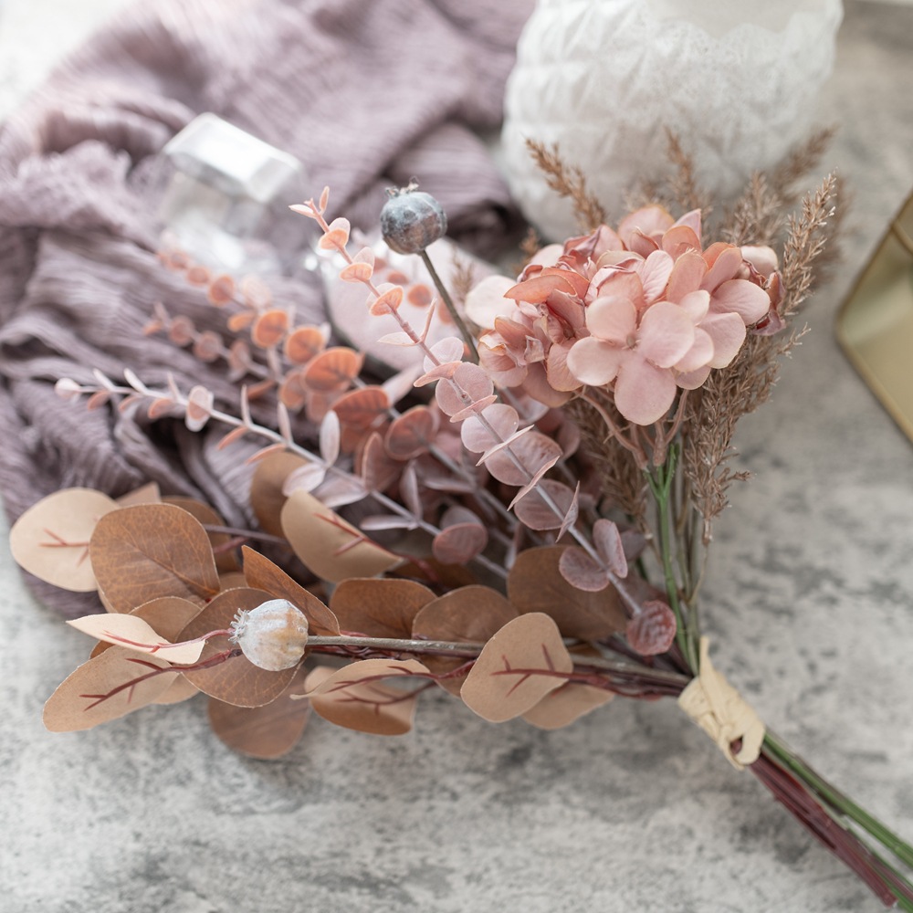 Fireworks Bouquet Home Decoration Flower Wedding Bouquet Wall Decoration Wall Hanging Simulation Flower _voghion.com