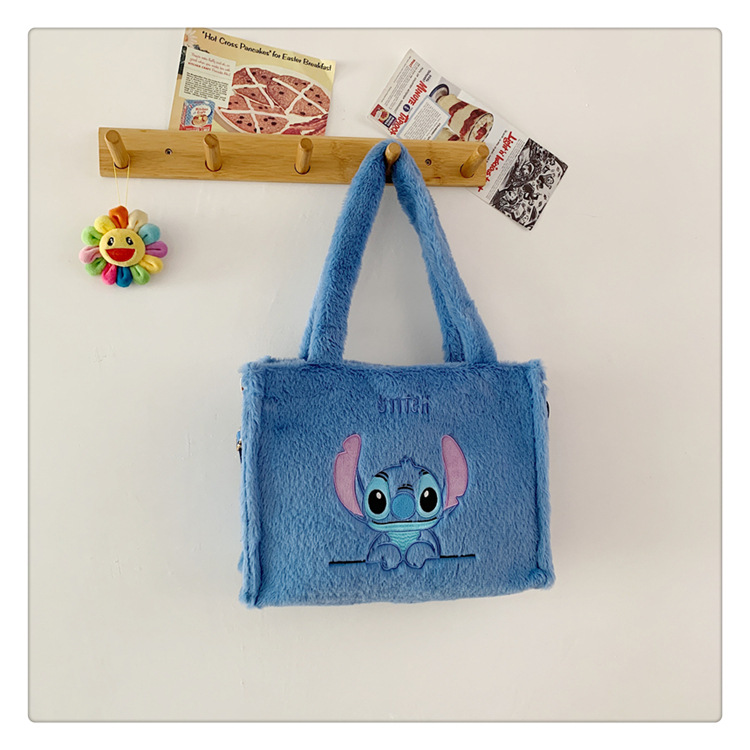 Transfronterizo al por mayor de las mujeres de la felpa coolomitot bolsa de mensajero bolsa de maquillaje lindo perro Yugui ins bolso