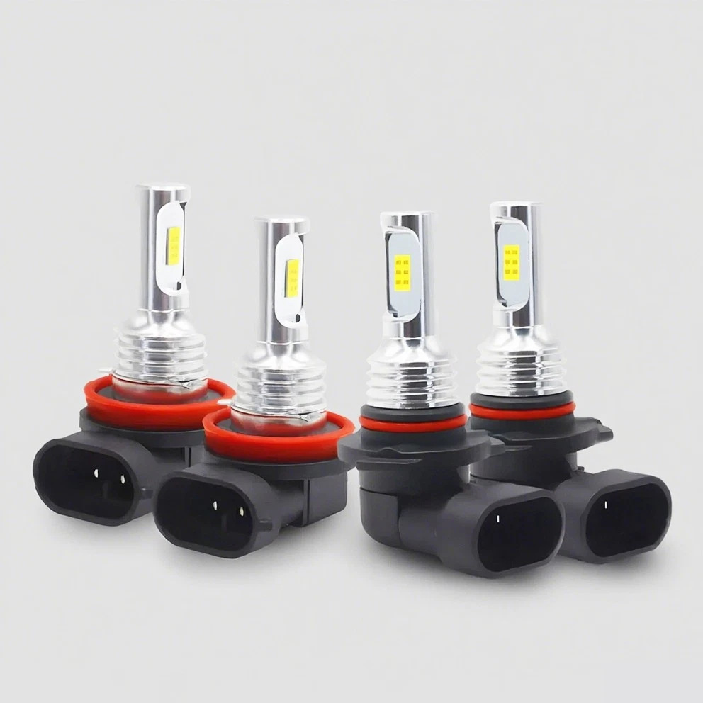 Coches LED delanteros lámpara de niebla 9005 9006 9145 H11 80W CSP3570 2LED lámpara CSP