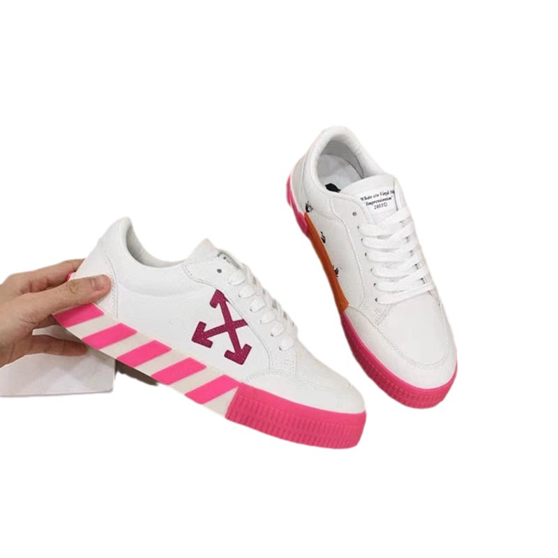 Comercio exterior nueva flecha cruzada zapatos blancos zapatos de hombre y mujer verano transpirable cuero genuino fondo grueso todo partido bajo tablero superior zapatos pareja