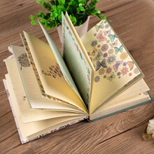 I 34721 European vintage color page diary ŷʽ���Ų�ҳ���ռ�