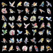 小鸟笔记本电脑手机壳装饰贴动物手帐日记拼贴素材日记相册装饰画