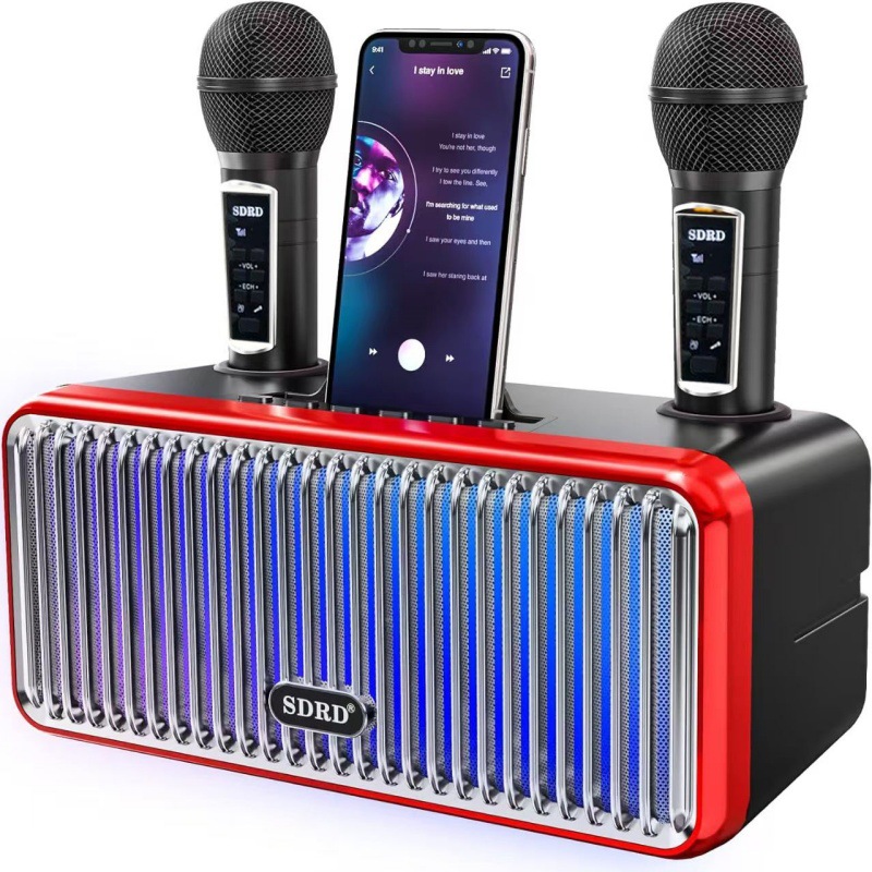 SD319PRO home TV ktv bluetooth stereo microphone all-in-one children microphone speaker outdoor karaoke machine